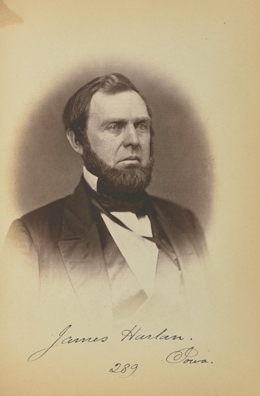 James Harlan door James Earle McClees