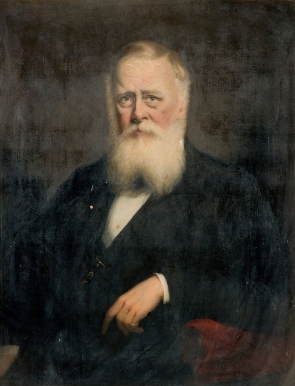 Portret van Thomas Phillips, 1876 door James Edgell Collins