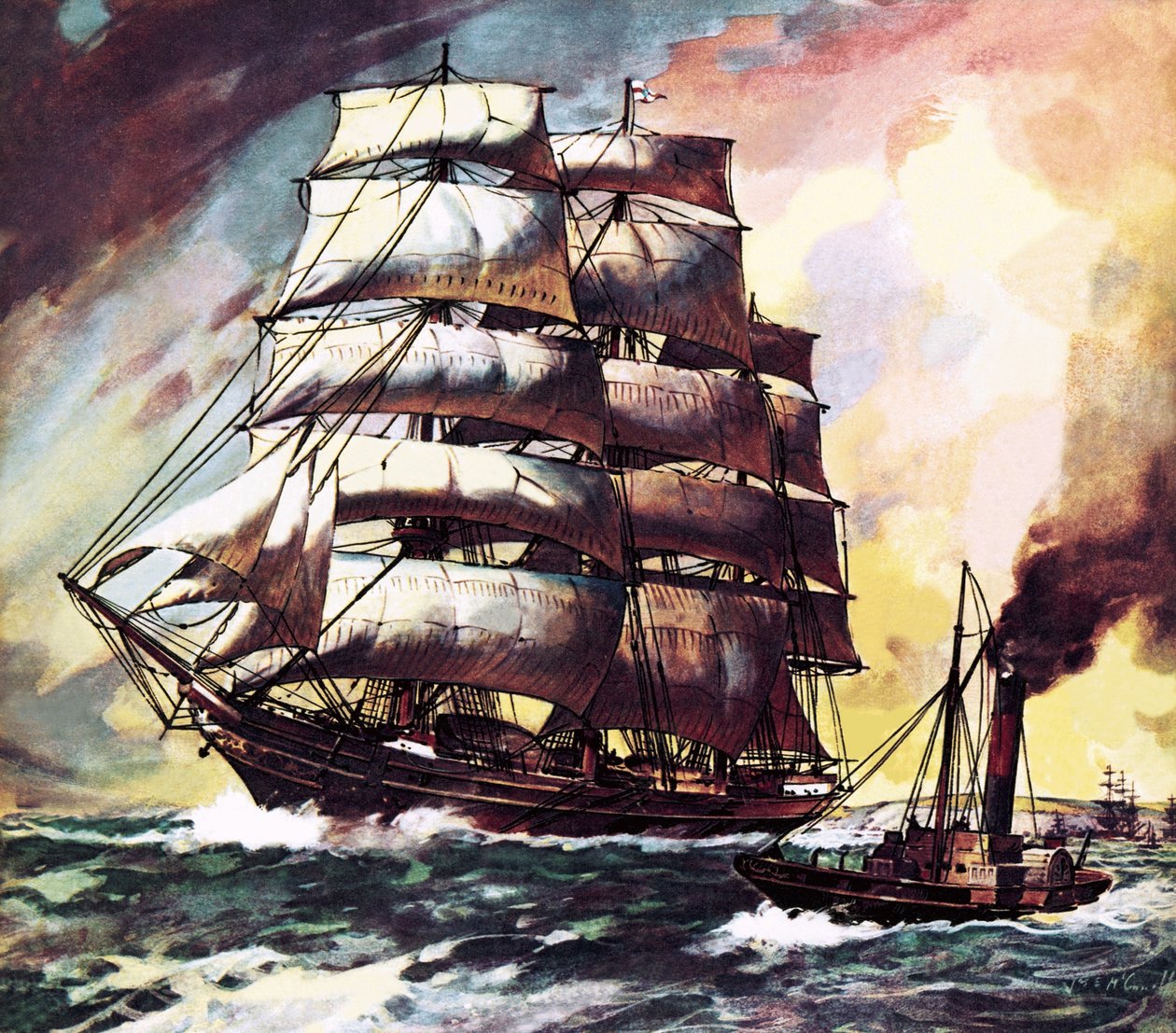 De Cutty Sark door James Edwin McConnell
