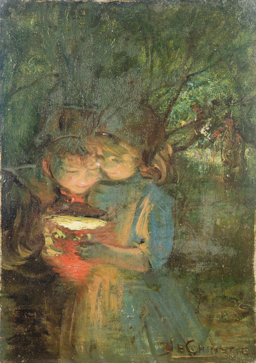 Halloween, 1893 door James Elder Christie