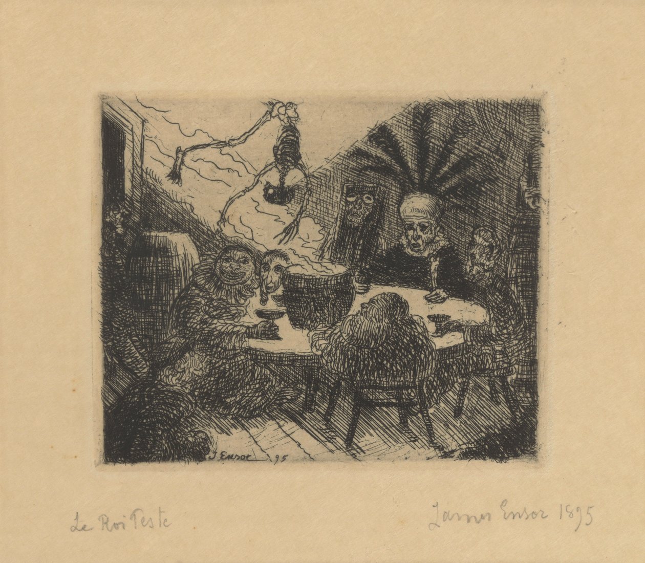 King Pest door James Ensor