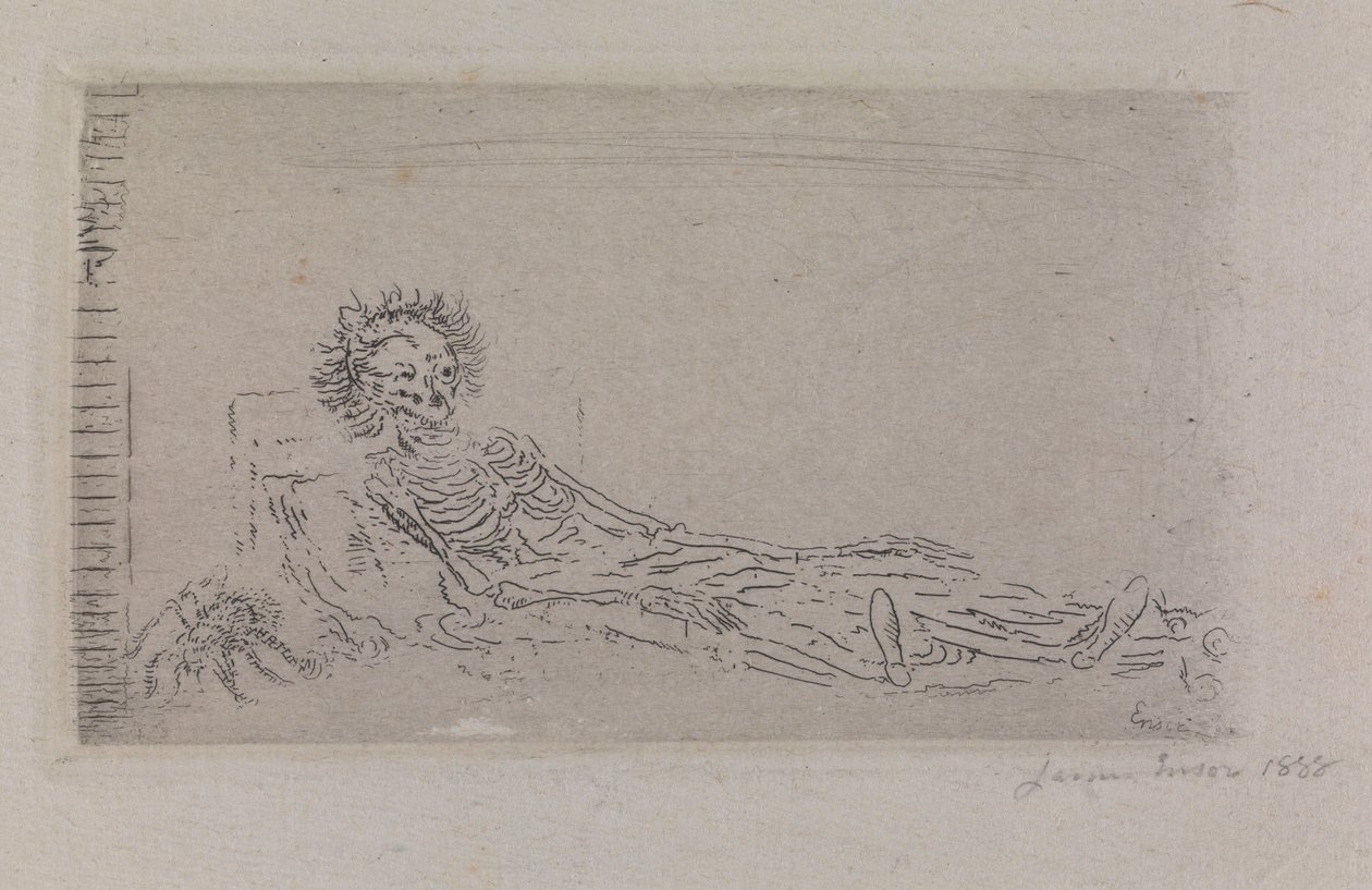 Mijn portret in 1960 door James Ensor