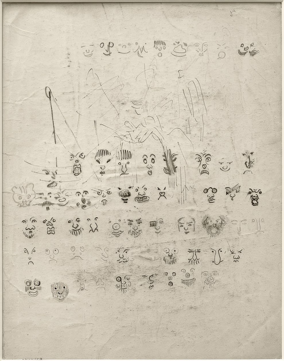 Serie van maskers door James Sidney Ensor