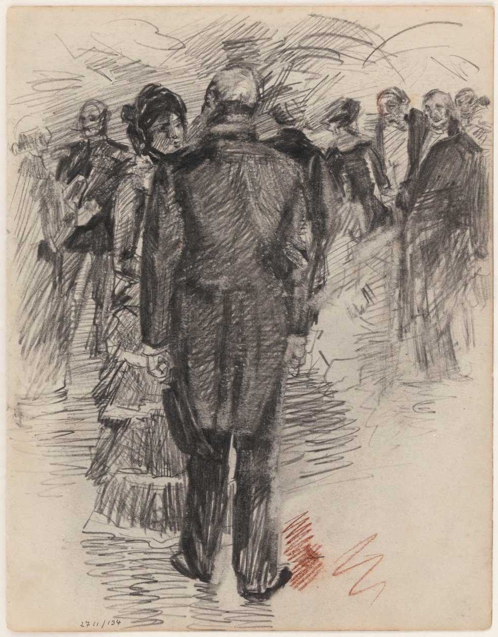 Het gesprek door James Ensor