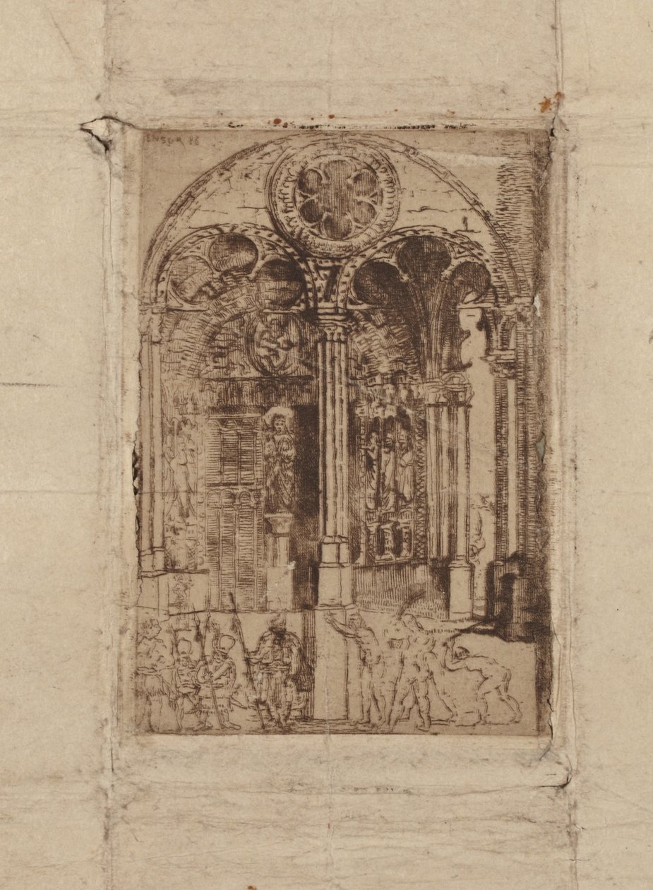 De Geseling door James Ensor