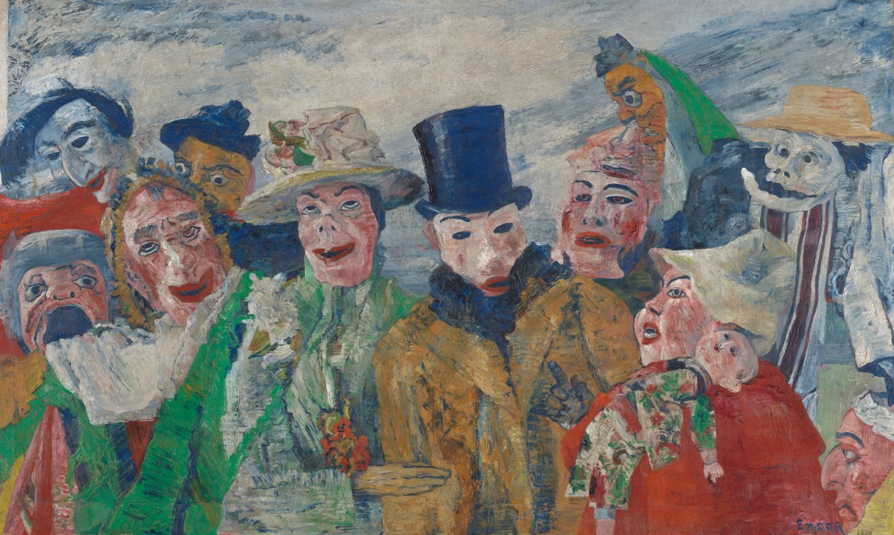 De intrige door James Ensor
