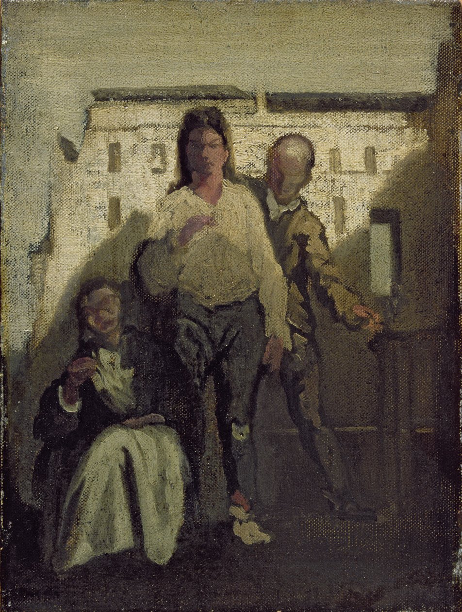 De vangst van Cartouche (1693-1721) door James Ferrier Pryde