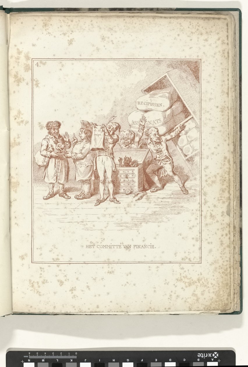 Comité van Financiën, 1795 door James Gillray (possibly)
