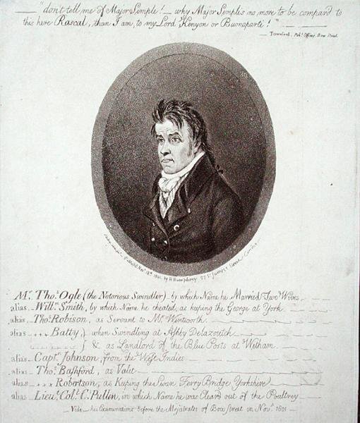 De Heer Thomas Ogle door James Gillray
