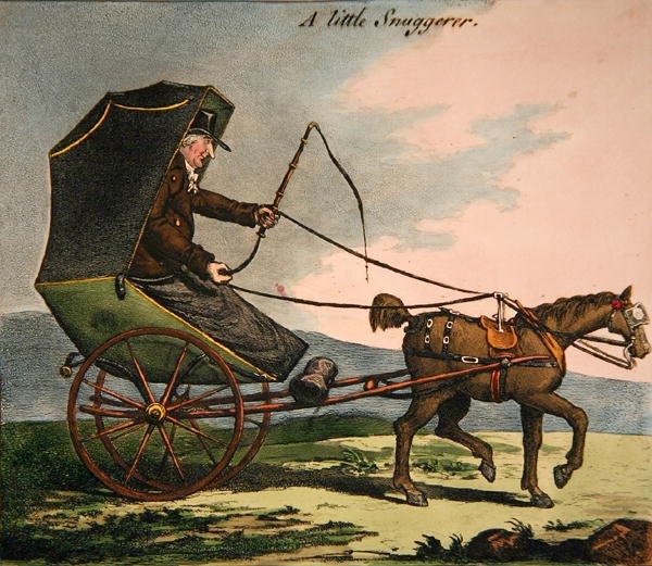 De Kleine Knusser door James Gillray