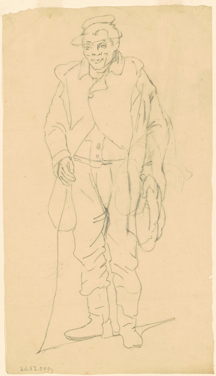 Afro-Amerikaanse Figuur door James Goodwyn Clonney