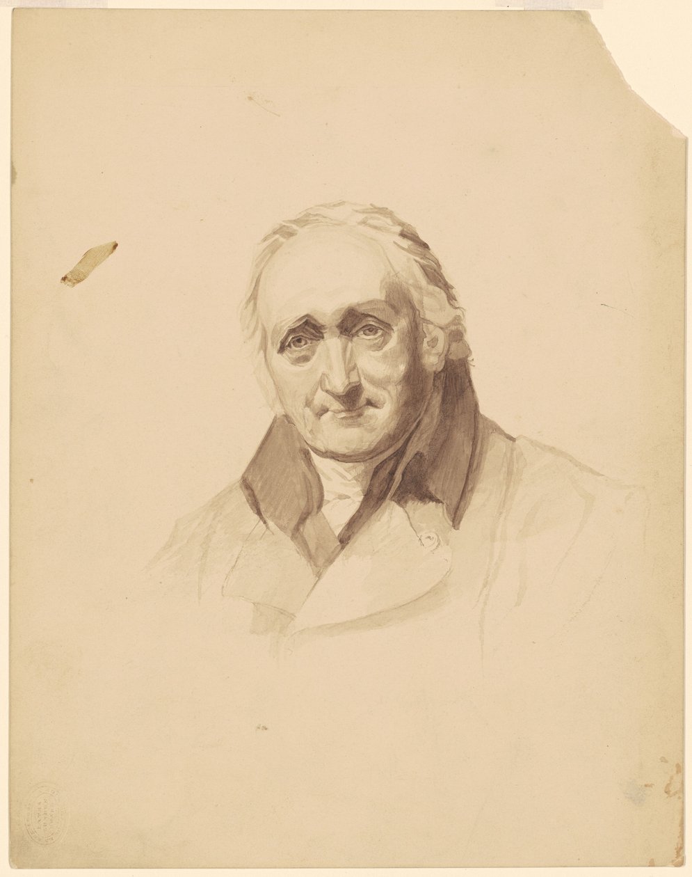 Portret van een Man door James Goodwyn Clonney