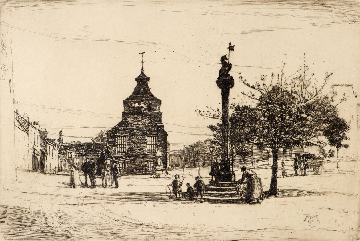 Marktkruis, Crail door James Hamilton Mackenzie