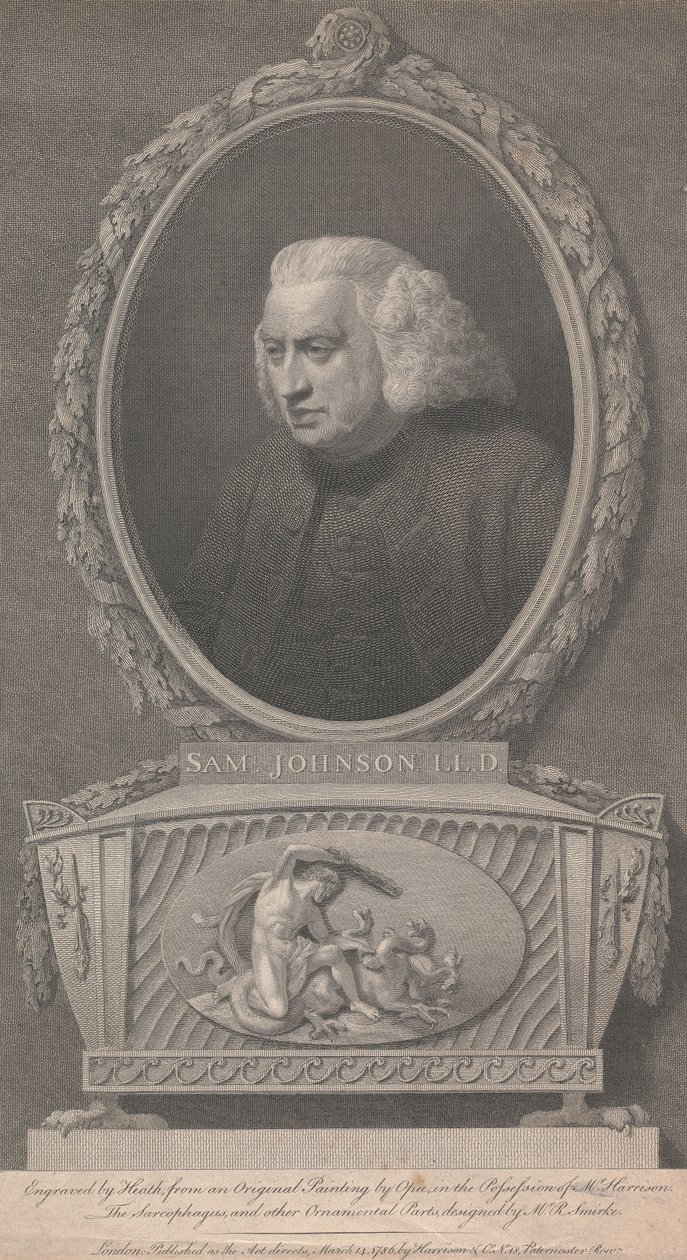 Samuel Johnson door James Heath