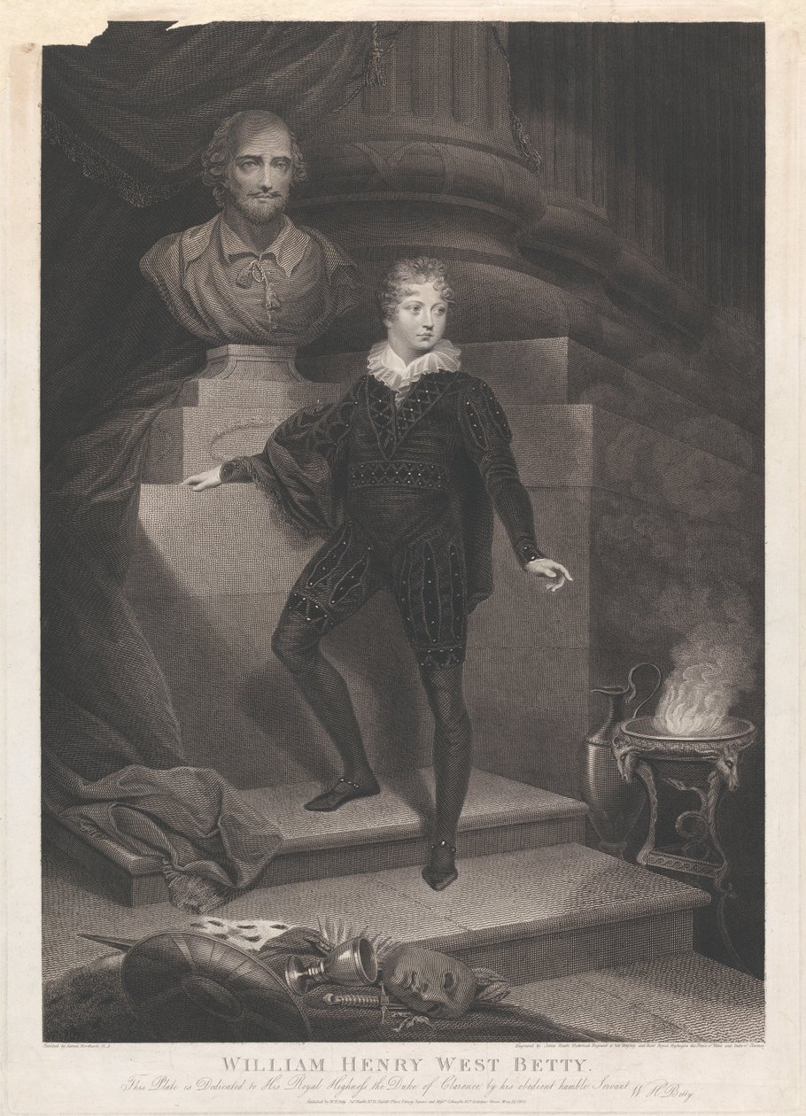 William Henry West Betty door James Heath