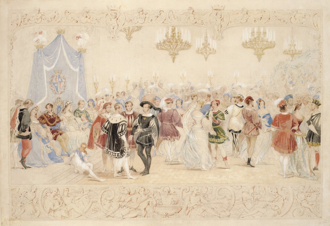 Het Bal door James Henry Nixon