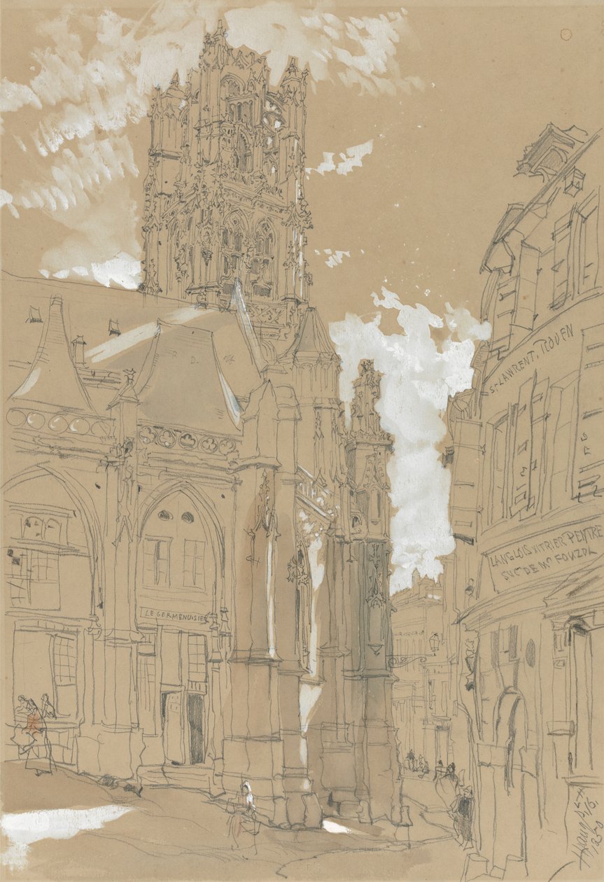 St. Laurent, Rouen door James Holland