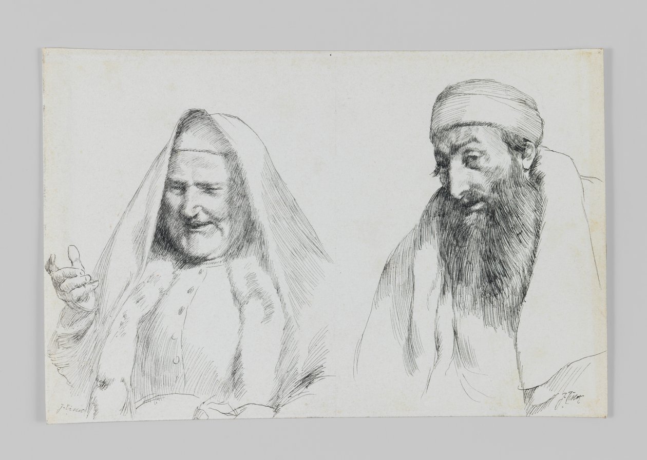 Jood en Jodin, illustratie uit Het Leven van Onze Heer Jezus Christus door James Jacques Joseph Tissot
