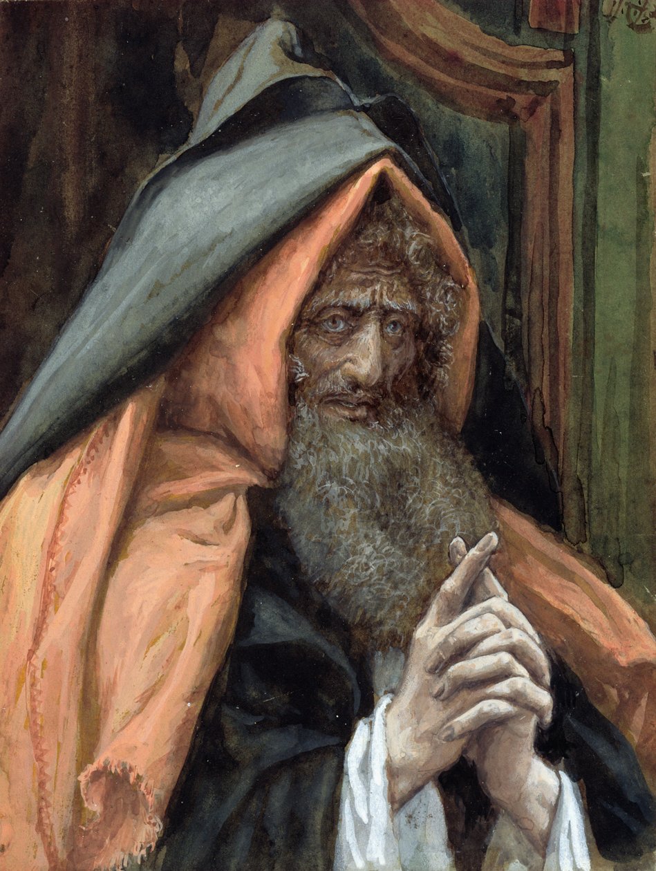 Jozef van Arimathea, illustratie voor Het Leven van Christus door James Jacques Joseph Tissot