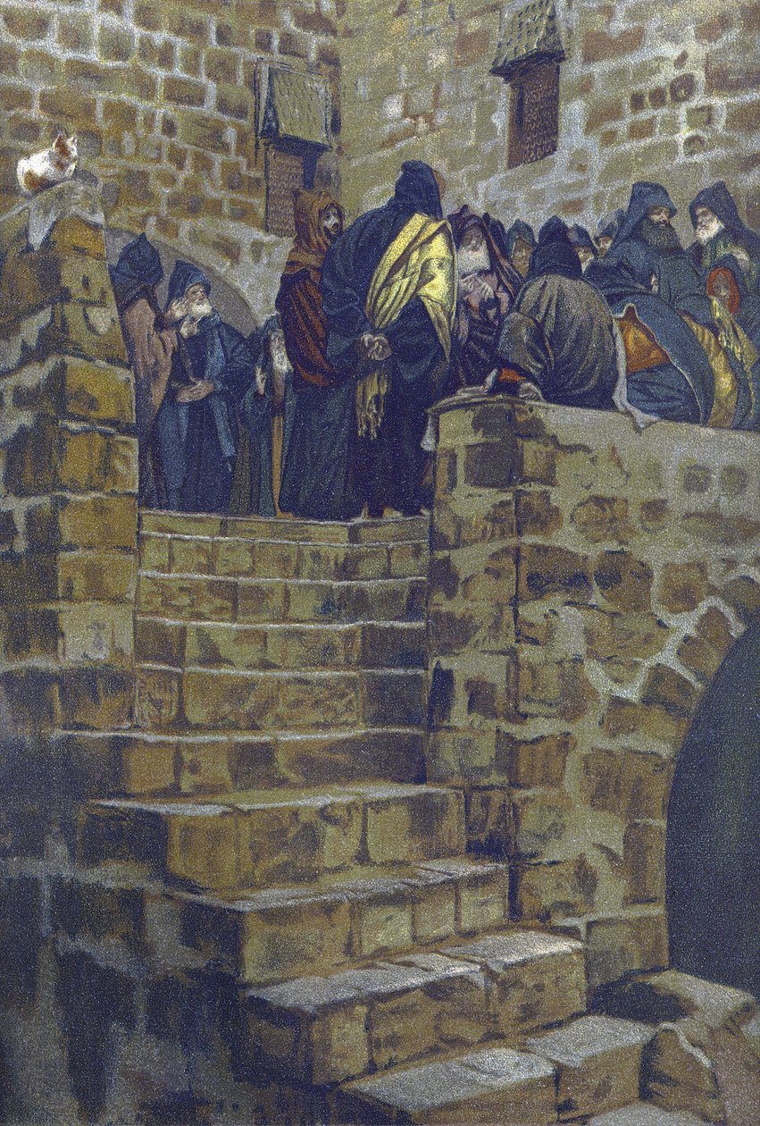 De noodlottige beraadslaging van Joseph Caiphe - uit 