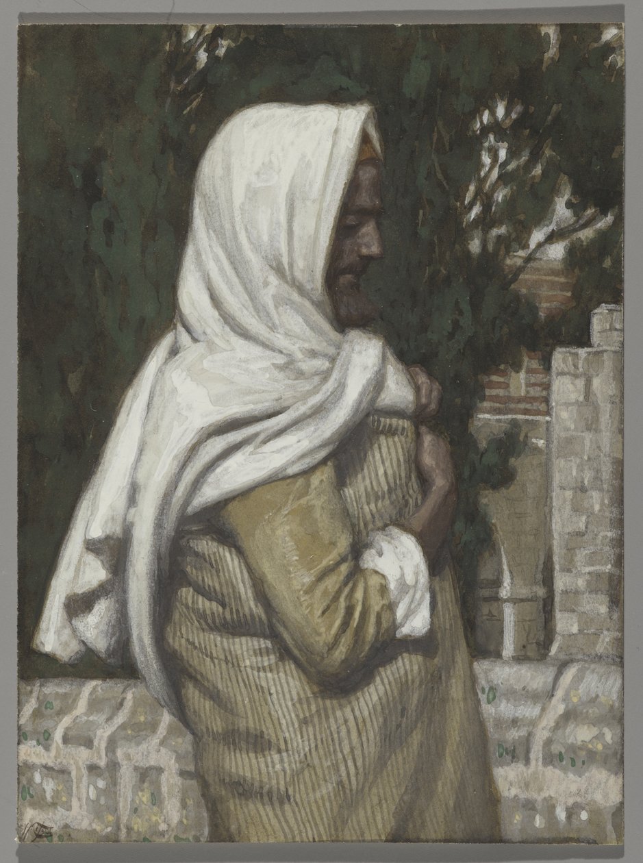 Lazarus, illustratie voor Het leven van Christus, ca. 1886-94 door James Jacques Joseph Tissot