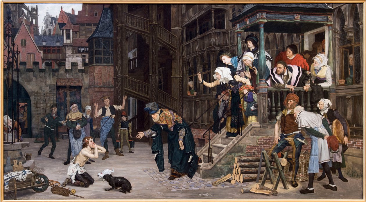 De terugkeer van de verloren zoon door James Jacques Joseph Tissot