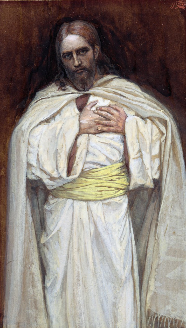 Onze Heer Jezus Christus, illustratie voor Het Leven van Christus door James Jacques Joseph Tissot