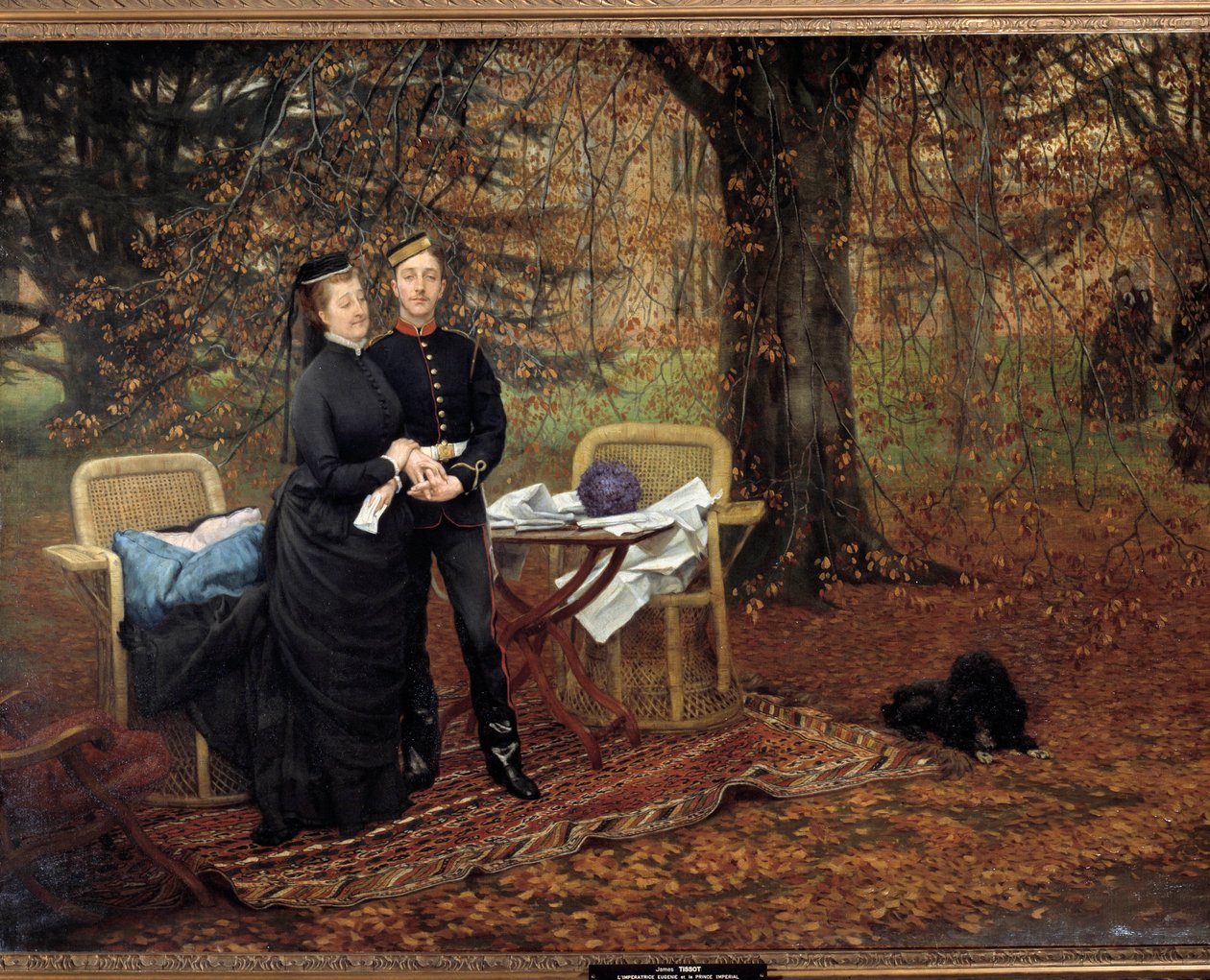Portretten van de Keizerlijke Prinses Eugenia (Eugenia de Montijo) door James Jacques Joseph Tissot