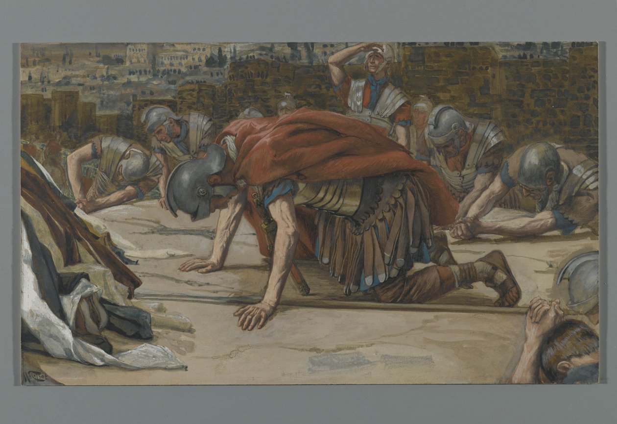 De Bekentenis van de Centurion, illustratie uit Het Leven van Onze Heer Jezus Christus, 1886-94 door James Jacques Joseph Tissot