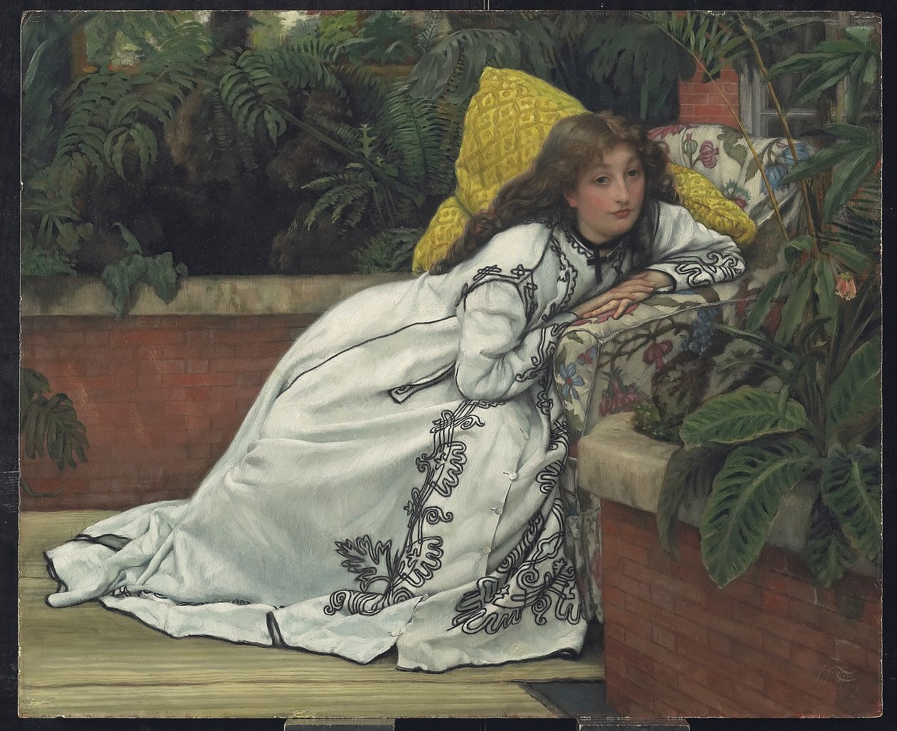De herstellende, 1872 door James Jacques Joseph Tissot