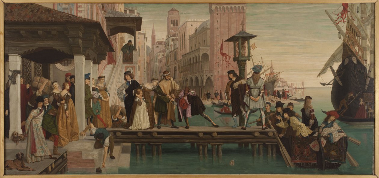 Het vertrek van de verloren zoon door James Jacques Joseph Tissot