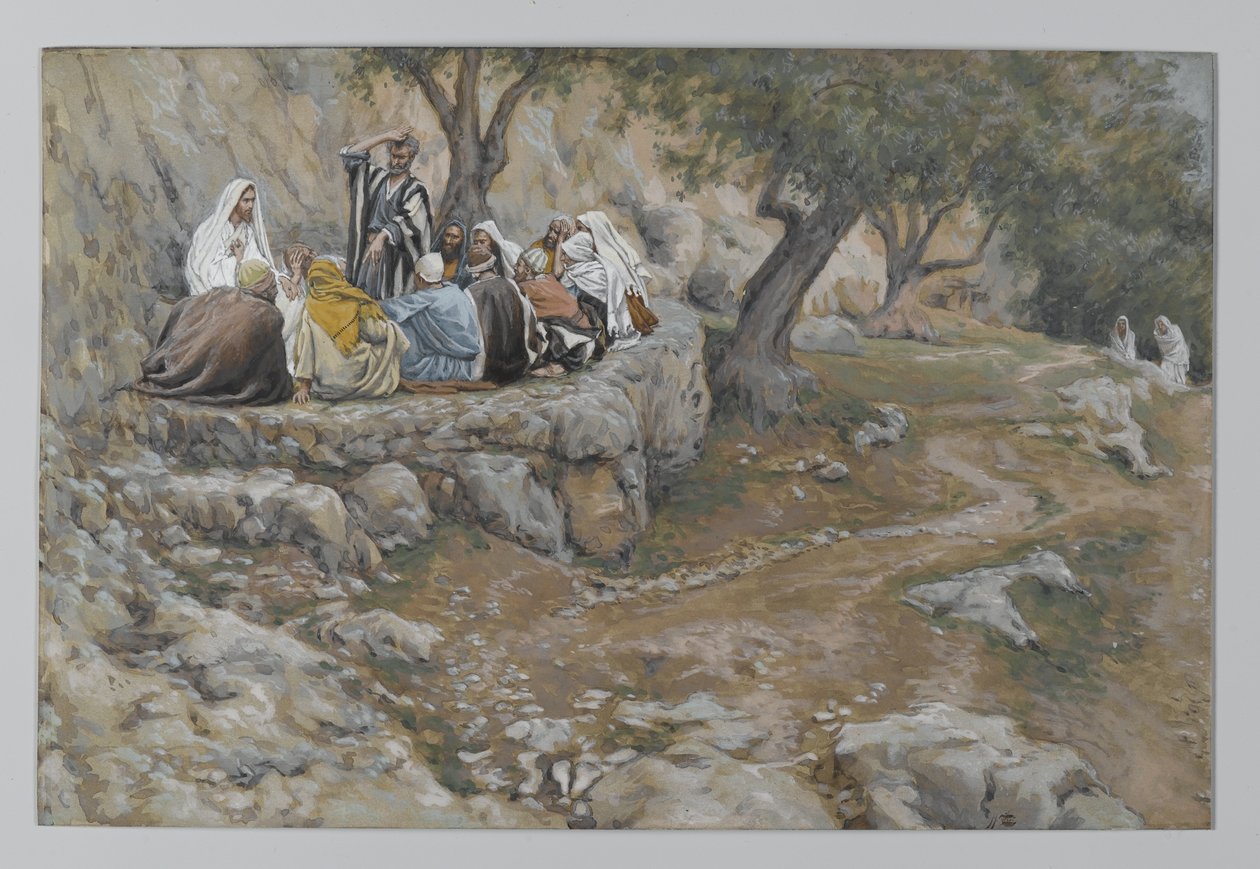 Het primaatschap van Sint Petrus door James Jacques Joseph Tissot
