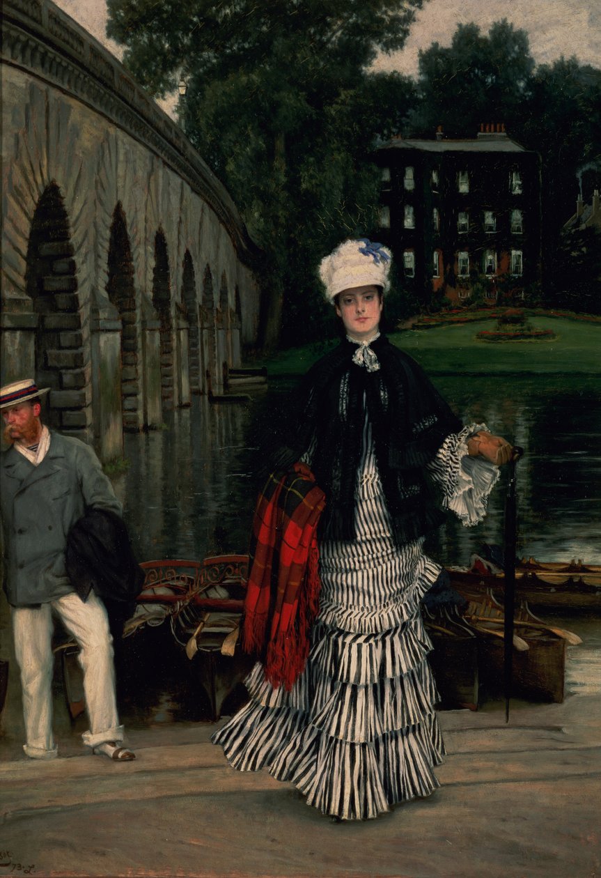De Terugkeer van de Boottocht door James Jacques Joseph Tissot
