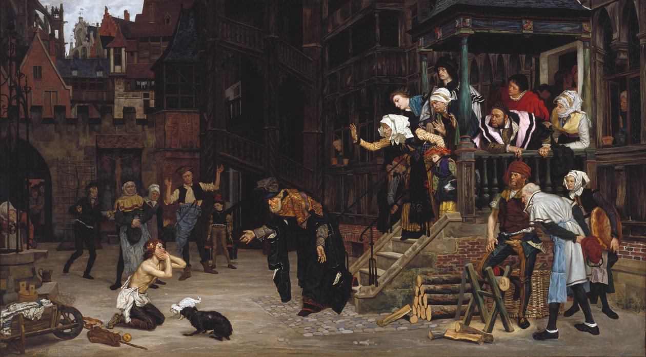 De terugkeer van de verloren zoon, 1862 door James Jacques Joseph Tissot