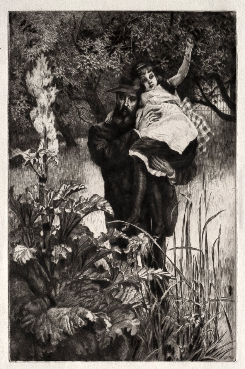 De Weduwnaar door James Jacques Joseph Tissot