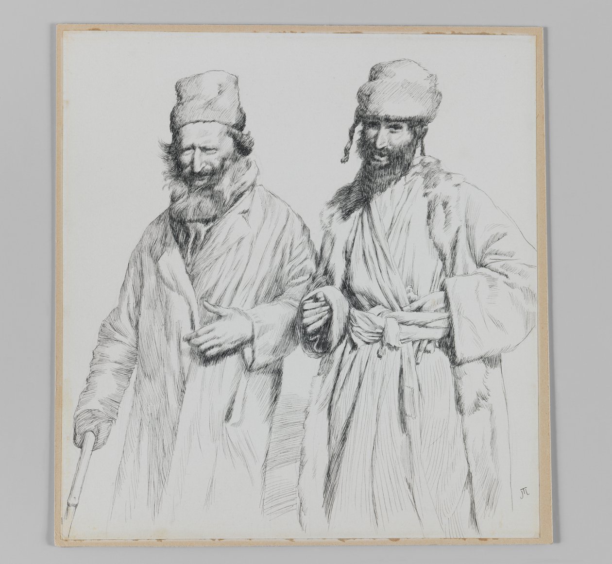 Typen van Judea, illustratie uit Het Leven van Onze Heer Jezus Christus door James Jacques Joseph Tissot