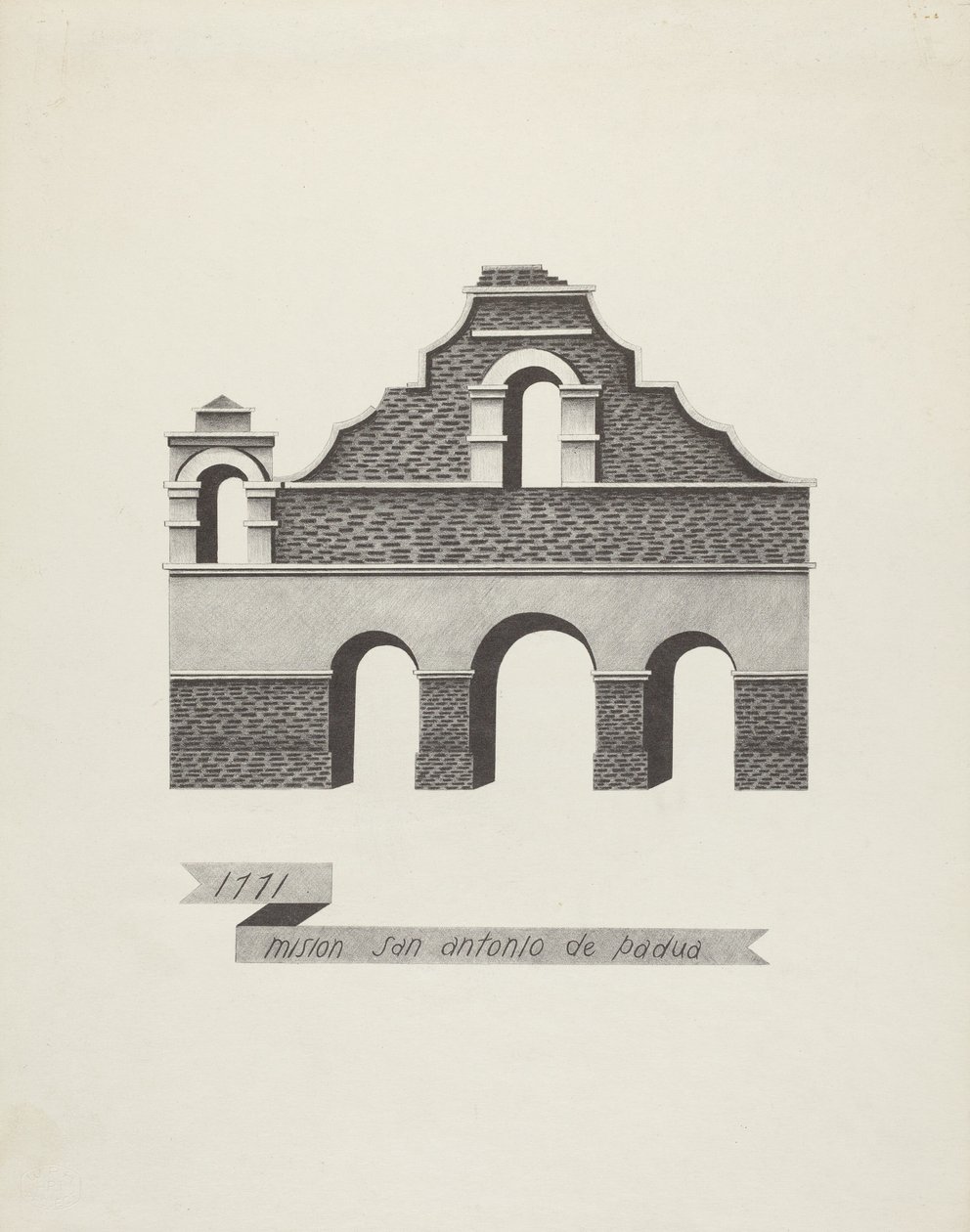 Missie San Antonio de Padua door James Jones
