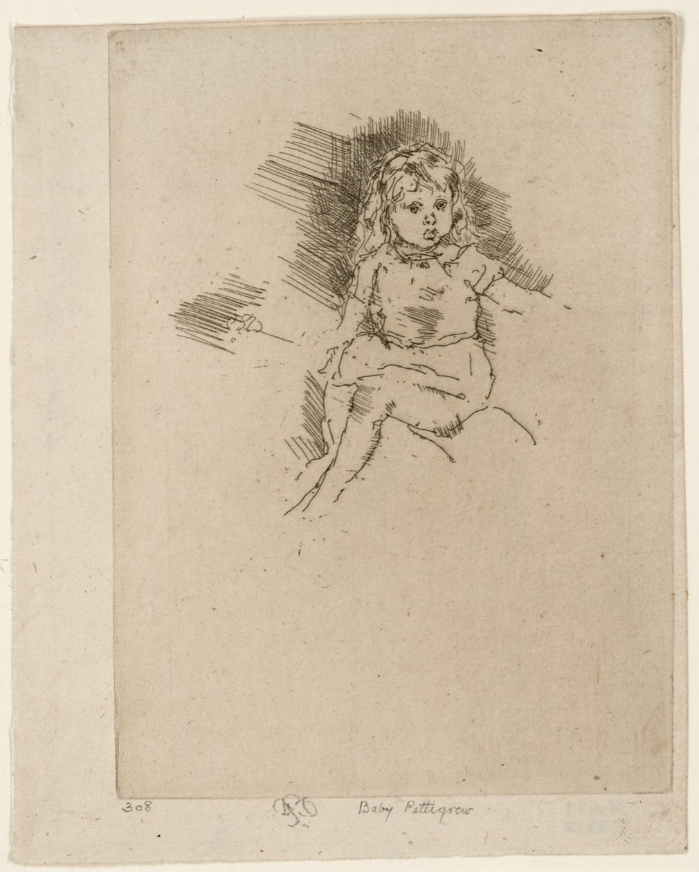 Baby Pettigrew door James Abbott McNeill Whistler