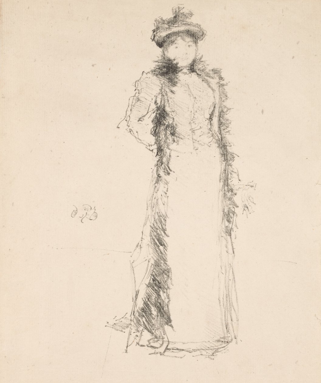 Beatrix Whistler door James Abbott McNeill Whistler