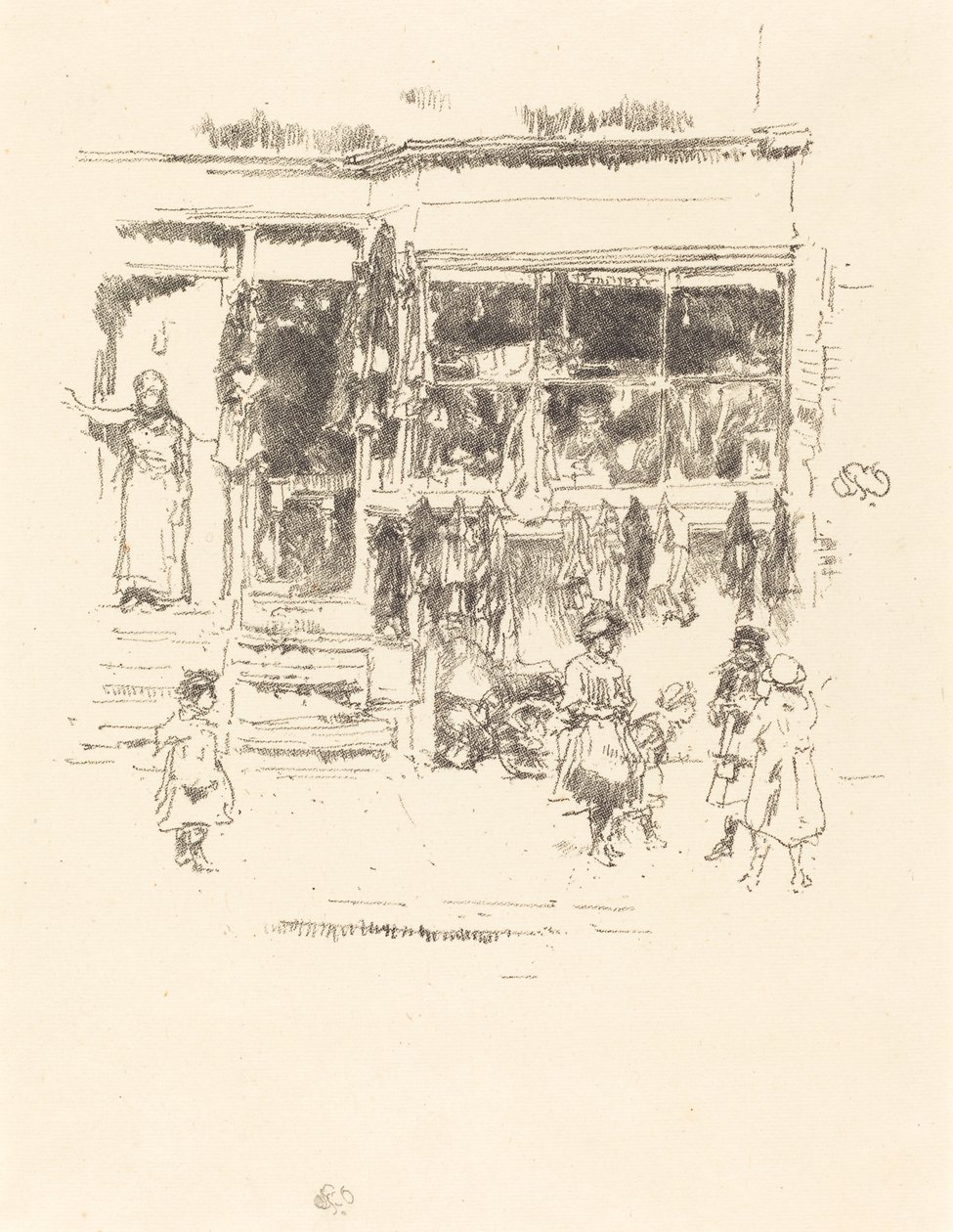 Chelsea Rags door James Abbott McNeill Whistler