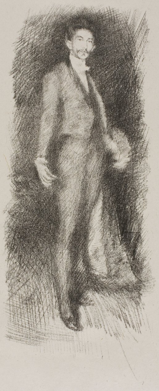 Graaf Robert de Montesquiou, Nr. 2 door James Abbott McNeill Whistler