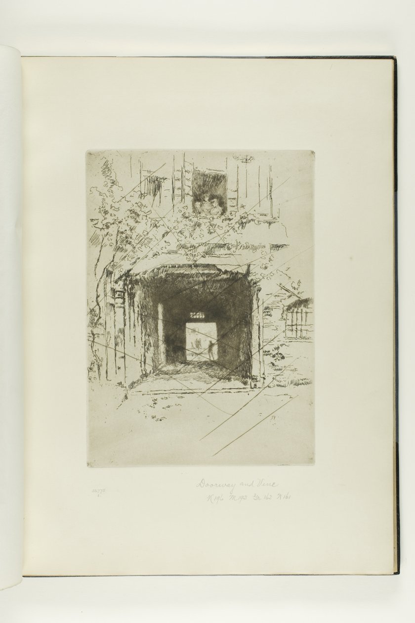 Deuropening en Wijnstok door James McNeill Whistler