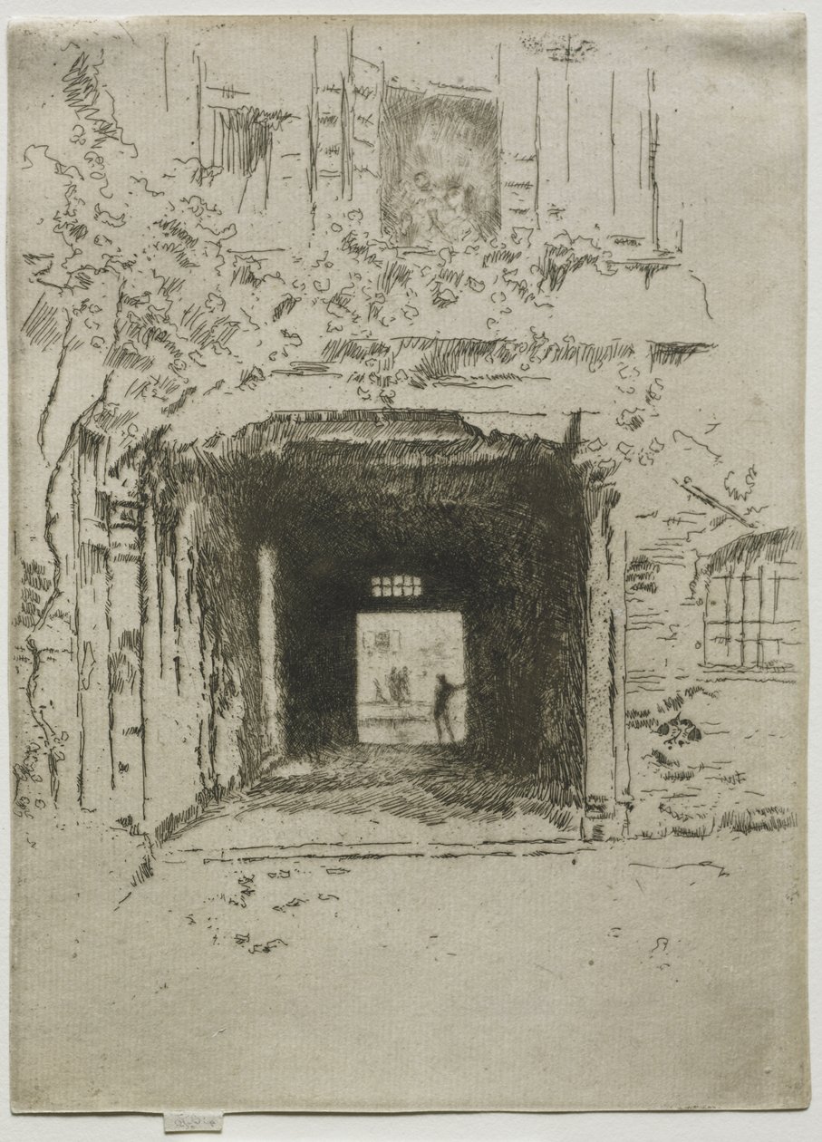 Deuropening en Wijnstok door James McNeill Whistler