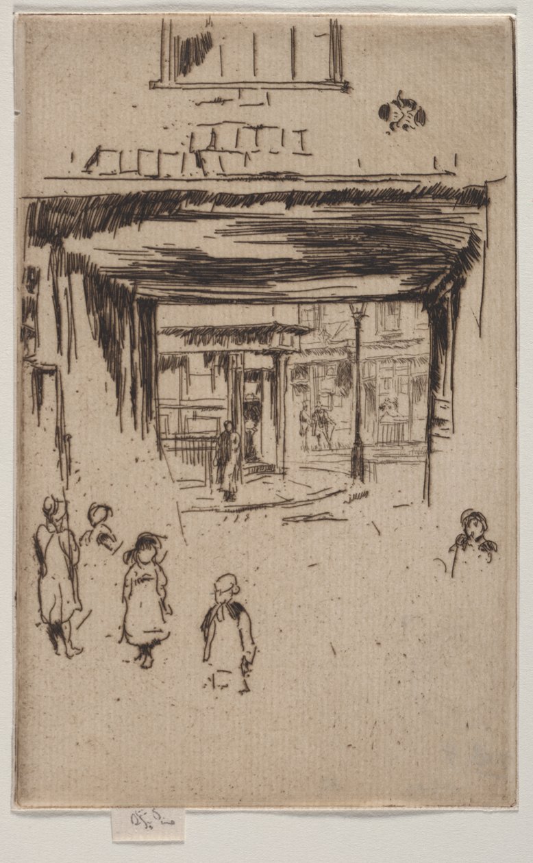 Drury Lane door James McNeill Whistler