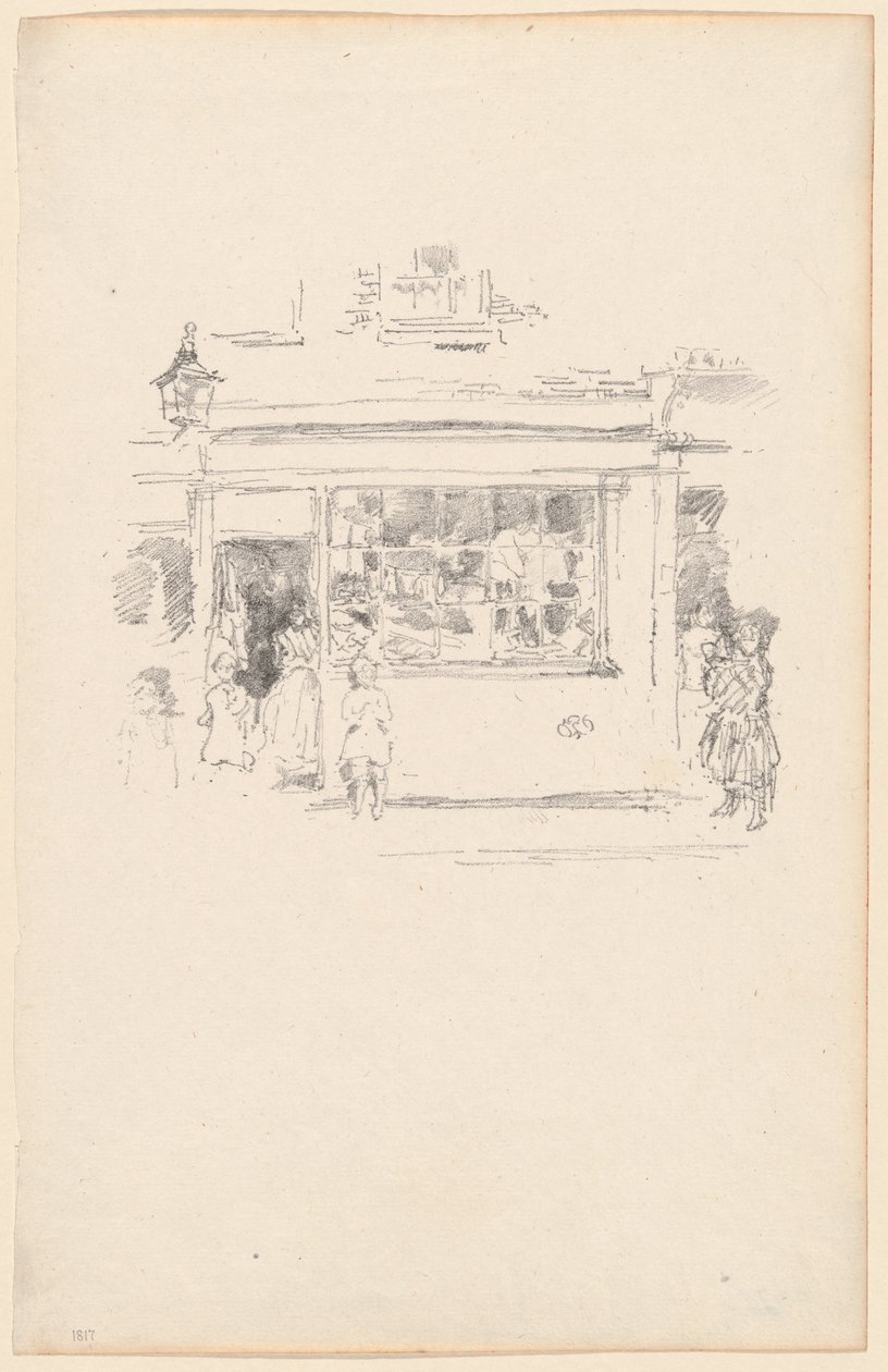 Drury Lane Vodden door James Abbott McNeill Whistler