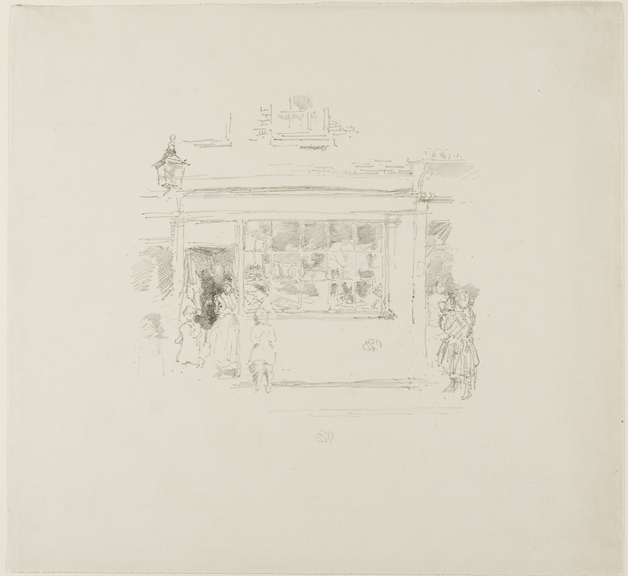 Drury Lane vodden door James Abbott McNeill Whistler