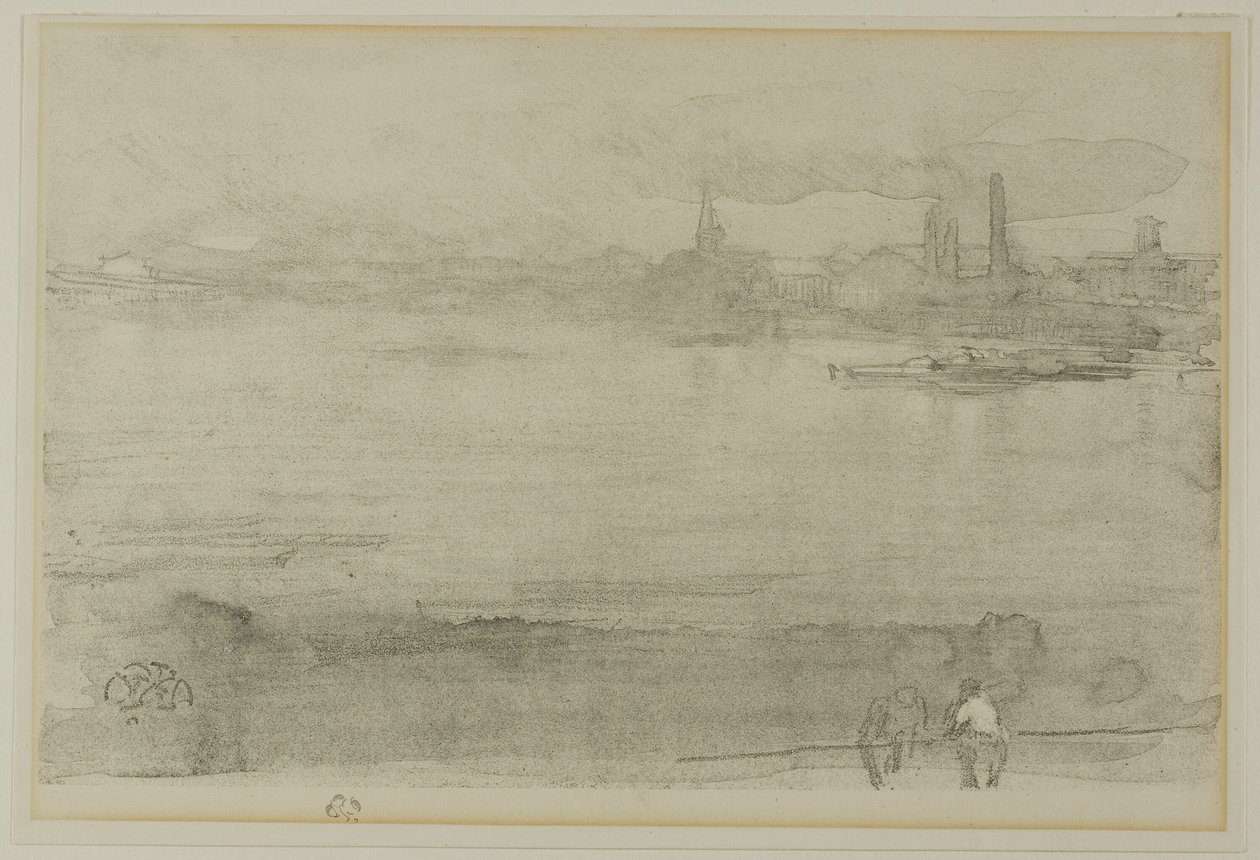 Vroege ochtend door James Abbott McNeill Whistler