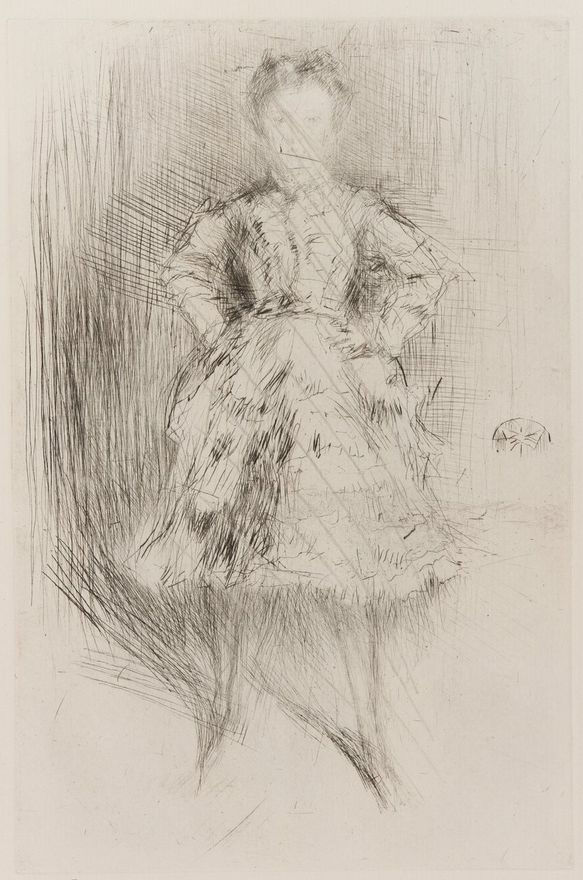 Elinor Leyland door James Abbott McNeill Whistler