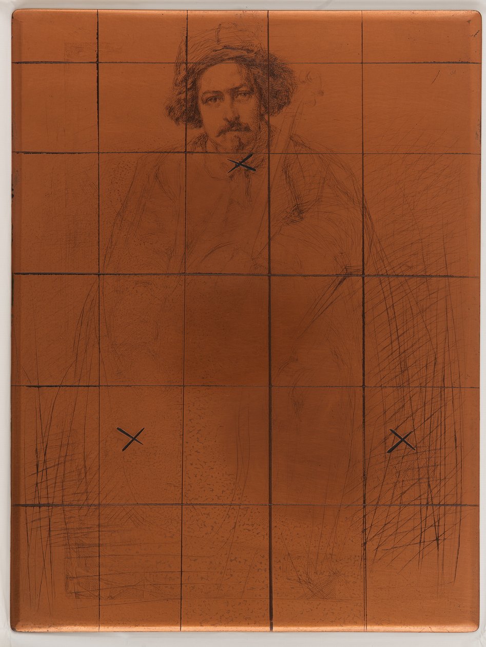 Etsplaat: Becquet door James Abbott McNeill Whistler