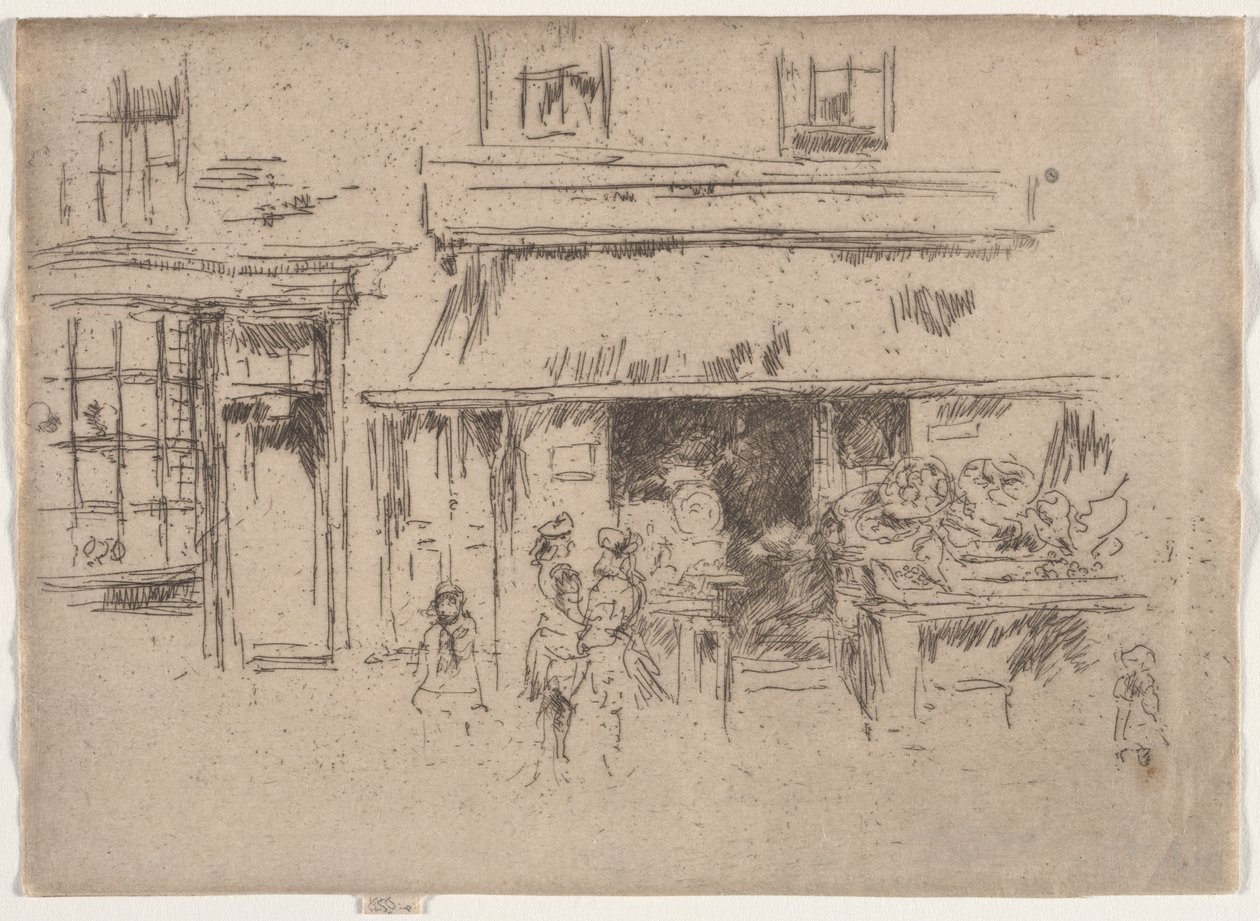 Exeter Street door James McNeill Whistler